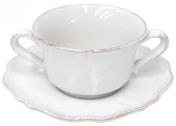 Чаша с блюдцем Consomme 400 ml
