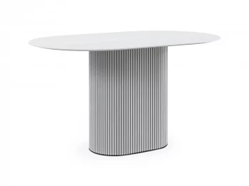 Овальный обеденный стол Mono Stripe 140X85 CM