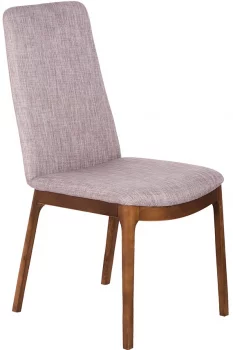 Стул на каркасе из грецкого ореха DC715E 46X58X98 CM