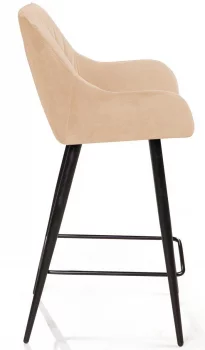 Стул полубарный Robert 48X49X93 CM бежевый