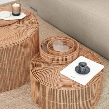 Комплект столиков Elmina 66X66X41 / 55X55X25 CM