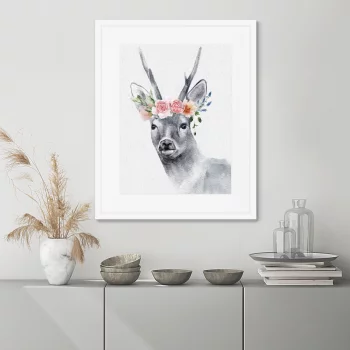 Постер Graceful deer No1 42X52 CM