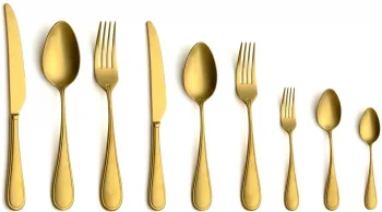 Вилка десертная Contour 19 CM Vintage Gold
