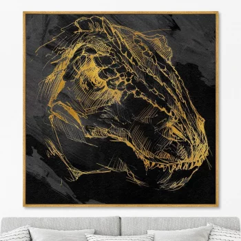 Постер на холсте Dino Mate 105X105 CM