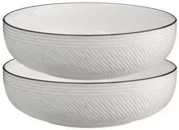 Набор из двух глубоких тарелок Contour Ø18 CM