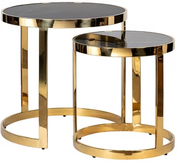 Комплект из двух столиков Miillaaraq 60X60X60 / 46X46X50