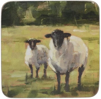Набор из шести подставок под стаканы Sheep 10X10 CM