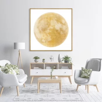 Постер на холсте Full Lunar 105X105 CM
