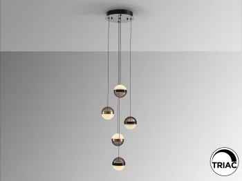 Люстра Orbes 5L 32X150 CM