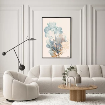 Репродукция картины на холсте Coral Symphony 75X105 CM