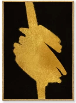 Набор постеров на холсте Golden knots 75X105 / 75X105 CM
