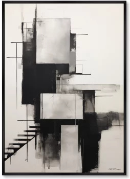 Набор из двух постеров на холсте In bianco e nero 75X105 / 75X105 CM