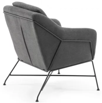 Элегантное кресло Brida 65X73X82 CM серое