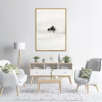 Постер на холсте Winter etude 75X105 CM