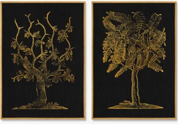 Диптих на холсте The Medieval period 75X105 / 75X105 CM