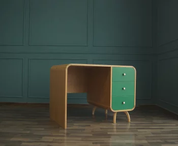 Рабочий стол Ellipse с одной тумбой 100X60X75 CM