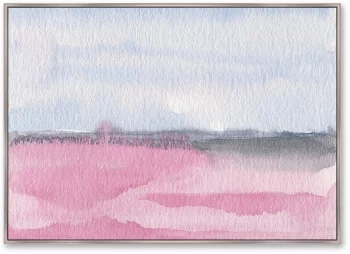 Постер на холсте Landscape early spring 105X75 CM