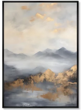 Набор из двух постеров на холсте Mountain Peaks  75X105 / 75X105 CM