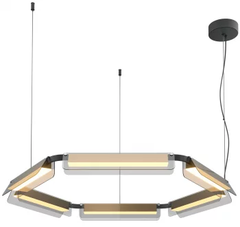 Подвесной светильник Flat 107X107X22 CM