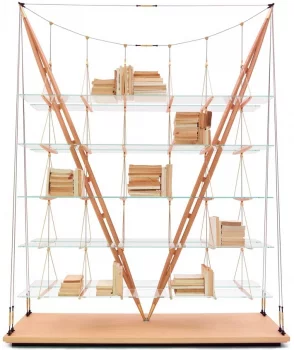Вантовый стеллаж Veliero 206X56X226 CM