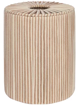 Корзина плетеная Dholak Beige Ethnic 40X40X50 CM