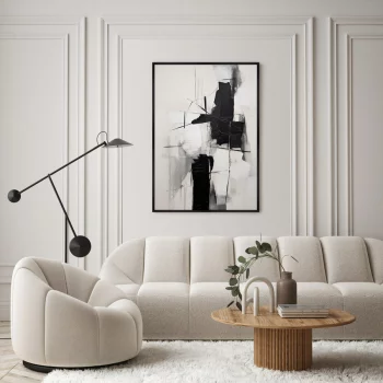 Постер на холсте Espacio abstracto 75X105 CM