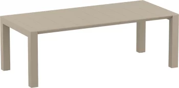 Стол пластиковый раздвижной Vegas 180-220X100X75 CM бежевый