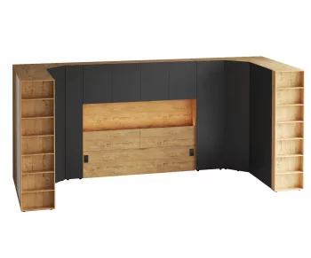 Композиция Modus 28 458.2X236.5X233 CM