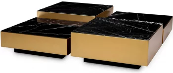 Комплект столиков Esposito 60X60X20 / 60X60X20 / 60X60X26 / 60X60X26 CM