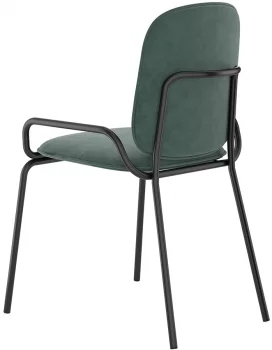 Стул Ror double frame 50X56X82 CM зелёный