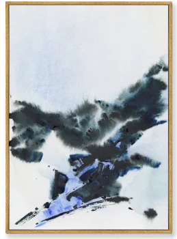 Постер на холсте Above the mountain peaks 75X105 CM