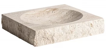 Мраморный декоративный поднос Tetbury 27X27X6 CM