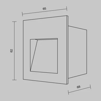 Подсветка для лестниц Арка 6.5X6.8X6.2 CM