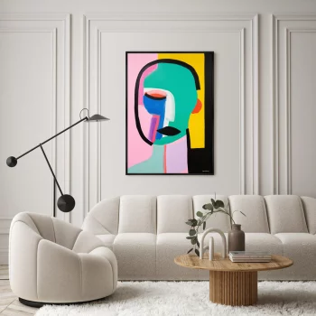 Постер на холсте The Mask Collection 75X105 CM
