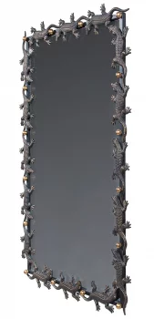 Зеркало в стальной раме Lizard 65X105 CM