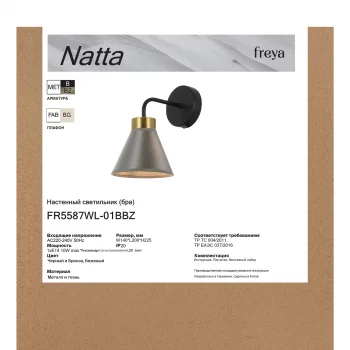 Настенный светильник (бра) Natta