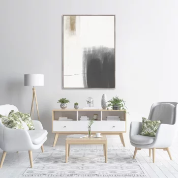 Репродукция картины на холсте Half Full No2 75X105 CM
