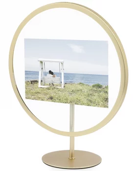 Фоторамка Infinity 22X10X27 CM матовая латунь