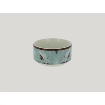 Салатник RAK Porcelain Peppery круглый штабелируемый 300 мл, d 10 см, голубой цвет