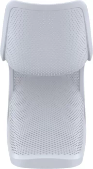 Стул пластиковый Bloom 50X58X85 CM светло-серый