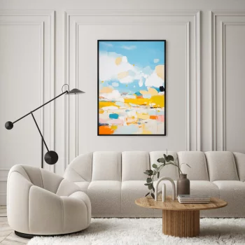 Постер на холсте Summer Season 75X105 CM