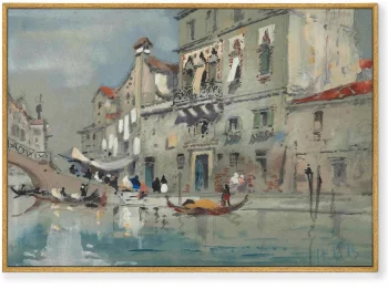 Постер на холсте The House Of Tintoretto Venice 105X75 CM