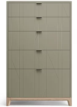 Высокий комод Case 76X45X122 CM