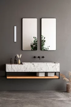 Настенный светильник TIDE 300 черный 30X7.8X3.9 CM