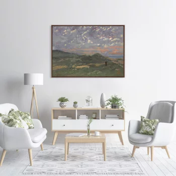 Постер на холсте Les Dunes De Deauville 105X75 CM