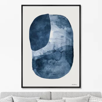 Постер на холсте The Shape of the Air 75X105 CM