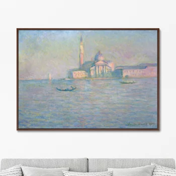 Постер The Church of San Giorgio Maggiore Venice 105X75 CM