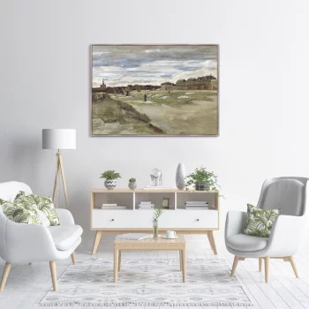 Постер Bleachery at Scheveningen 105X75 CM