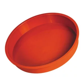 Форма кондитерская круглая d 26 см, h 4,5 см силикон P.L.