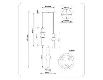 Подвесной светильник Ambrella Light LH11026
